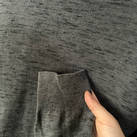 Men’s 1901 Grey Cotton Sweater - Picture 3 of 5